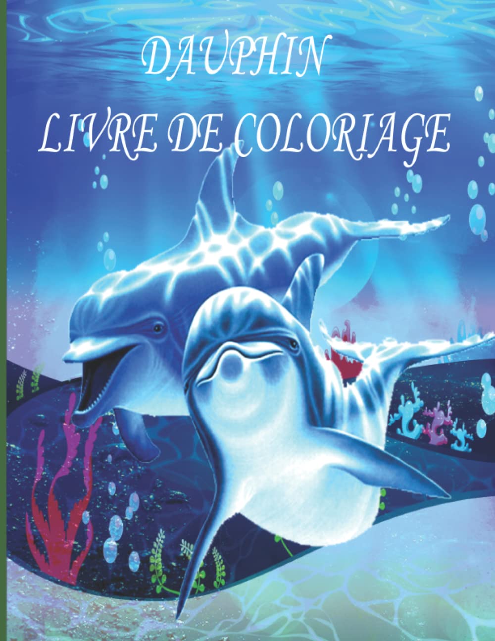 DAUPHIN LIVRE DE COLORIAGE: Livre de coloriage pour enfants, garçons et filles, avec de belles illustrations pour tous les âges book