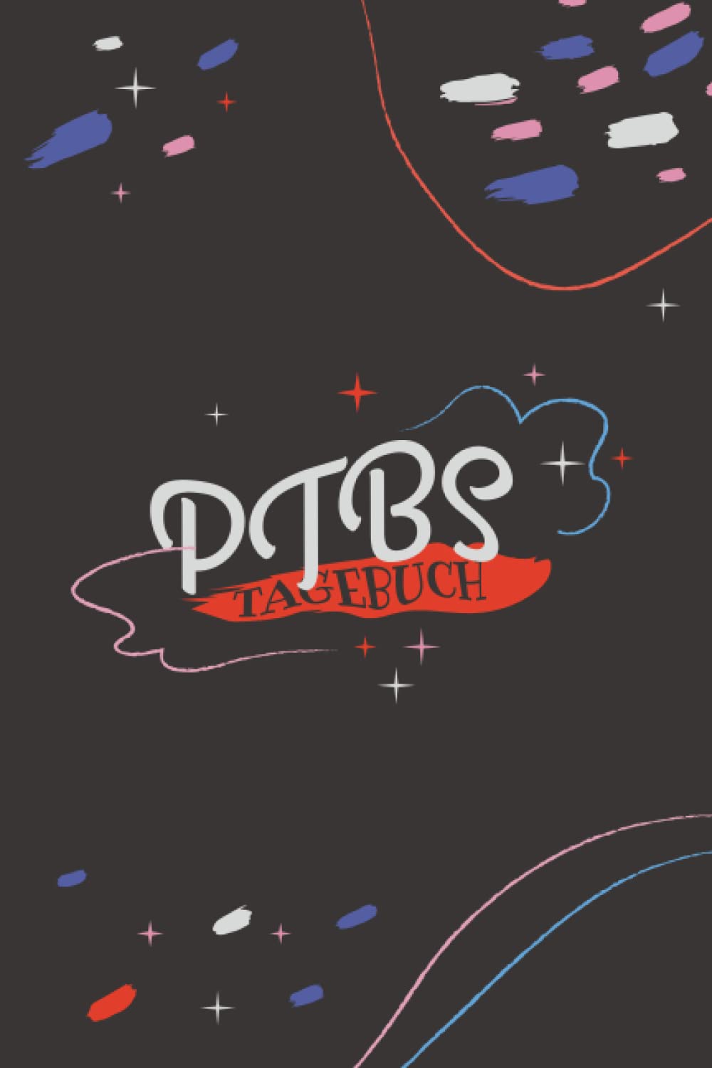PTBS Tagebuch: Tagebuch als Arbeitsbuch zum ausfüllen und ankreuzen für Betroffene | Selbsthilfe und Unterstützung einer Trauma Therapie mit Flashbacks oder Dissoziationen | Abstrakt Linien Punkte Health, Nutrition & Fitness