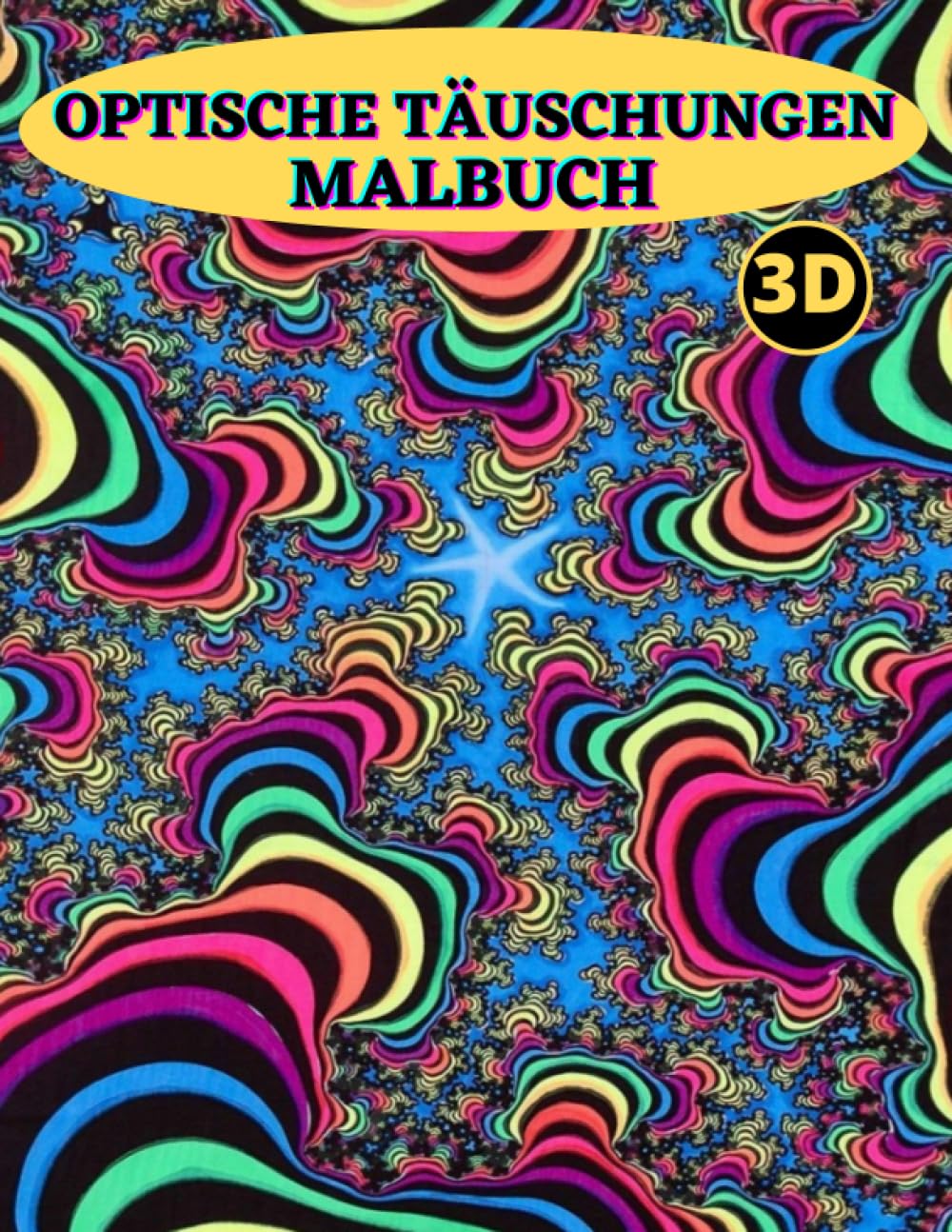 OPTISCHE TÄUSCHUNGEN MALBUCH: 50 Designs abstrakt-3d optische illusionen,optische täuschungen versteckte bilder für Erwachsene und Kinder(zauberhafte papierwerkstatt). Film, Art & Culture