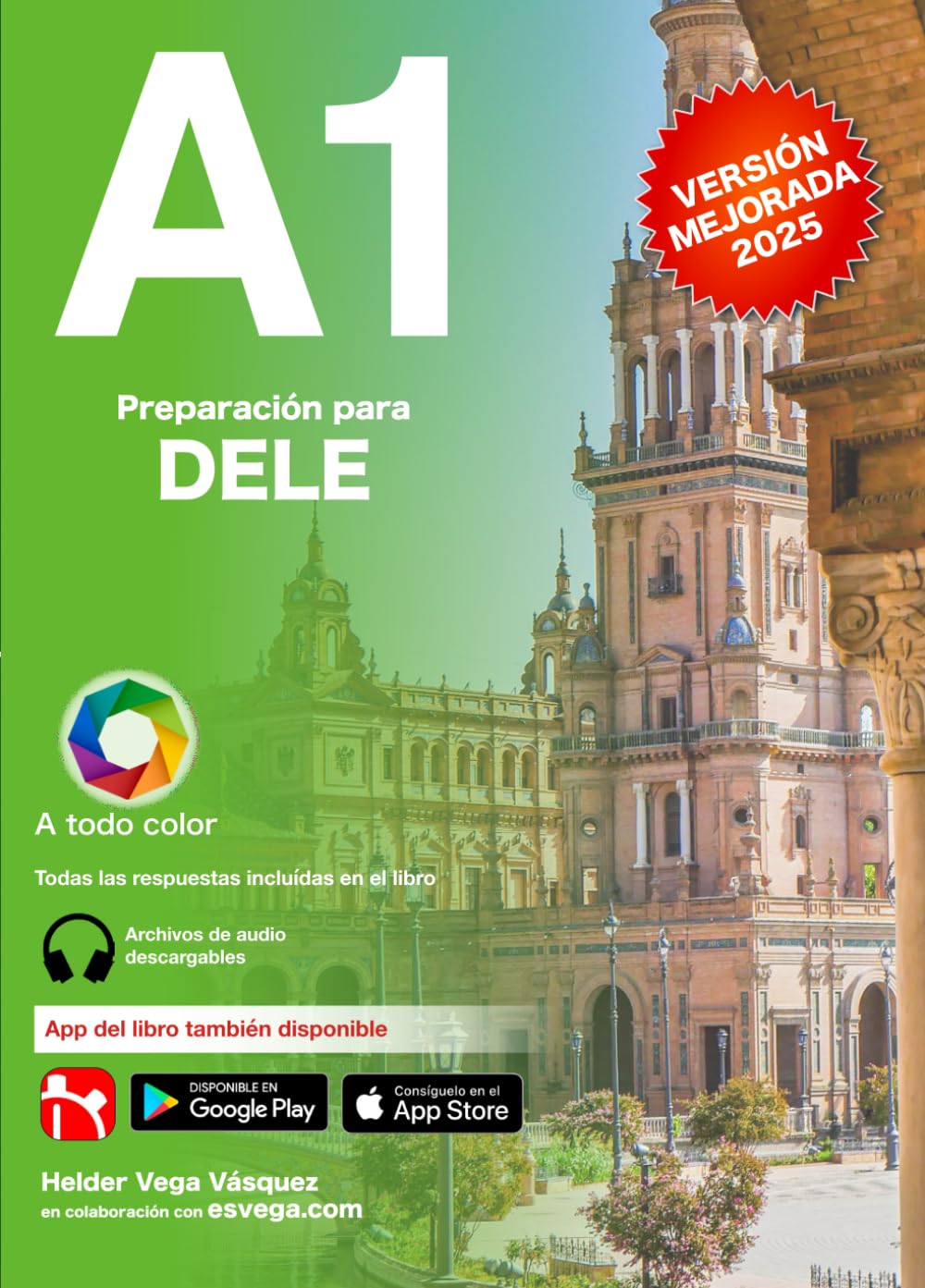 DELE A1 Preparación. Nueva versión: Audio descargable + Claves y transcripciones / Keys and transcripts included (Preparación para exámenes DELE, Band 1) Foreign Languages ​​& Dictionaries