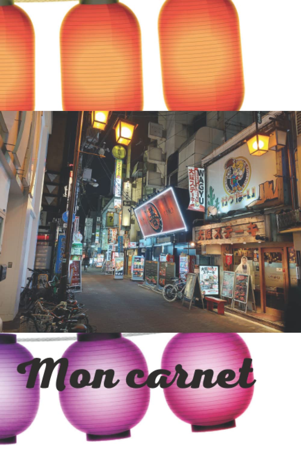 Carnet de note style japonais original book