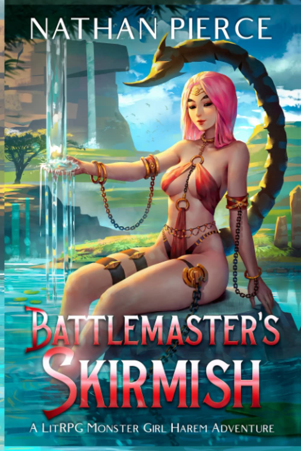 Battlemaster's Skirmish: A LitRPG Monster Girl Harem Adventure (Tournion, Band 2) Dark Fantasy