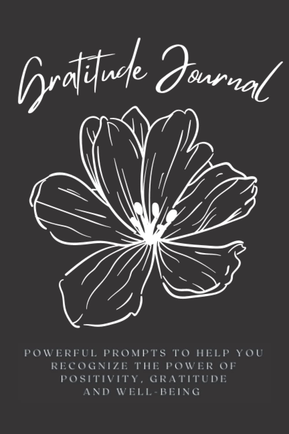 Gratitude Journal: Powerful Gratitude Prompts to help you recognize the power of positivity, gratitude and well-being : Size 6 X 9 : 124 Lined Prompted Pages Lifestyle