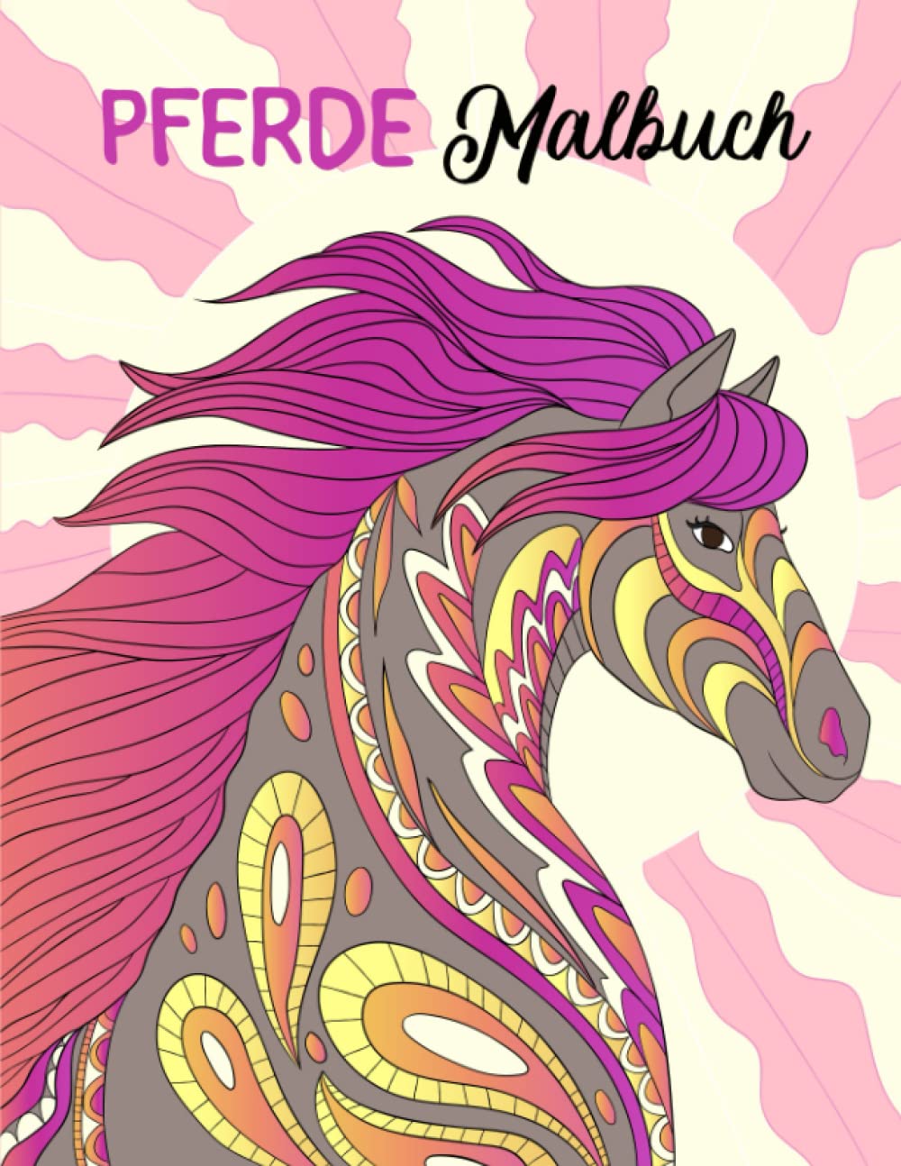 Pferde Malbuch ab 8: Beschäftigungsbuch mit 50 einzigartigen Motiven zur Förderung der kreativen Entfaltung, Entspannung und Konzentration. Ein perfektes Geschenk für Mädchen und Teenager Non-fiction