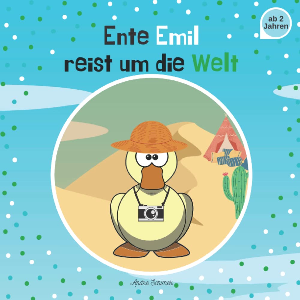Ente Emil reist um die Welt: Bilderbuch für Kinder ab 2 Jahren mit farbigen Illustrationen Leisure, Home & Garden
