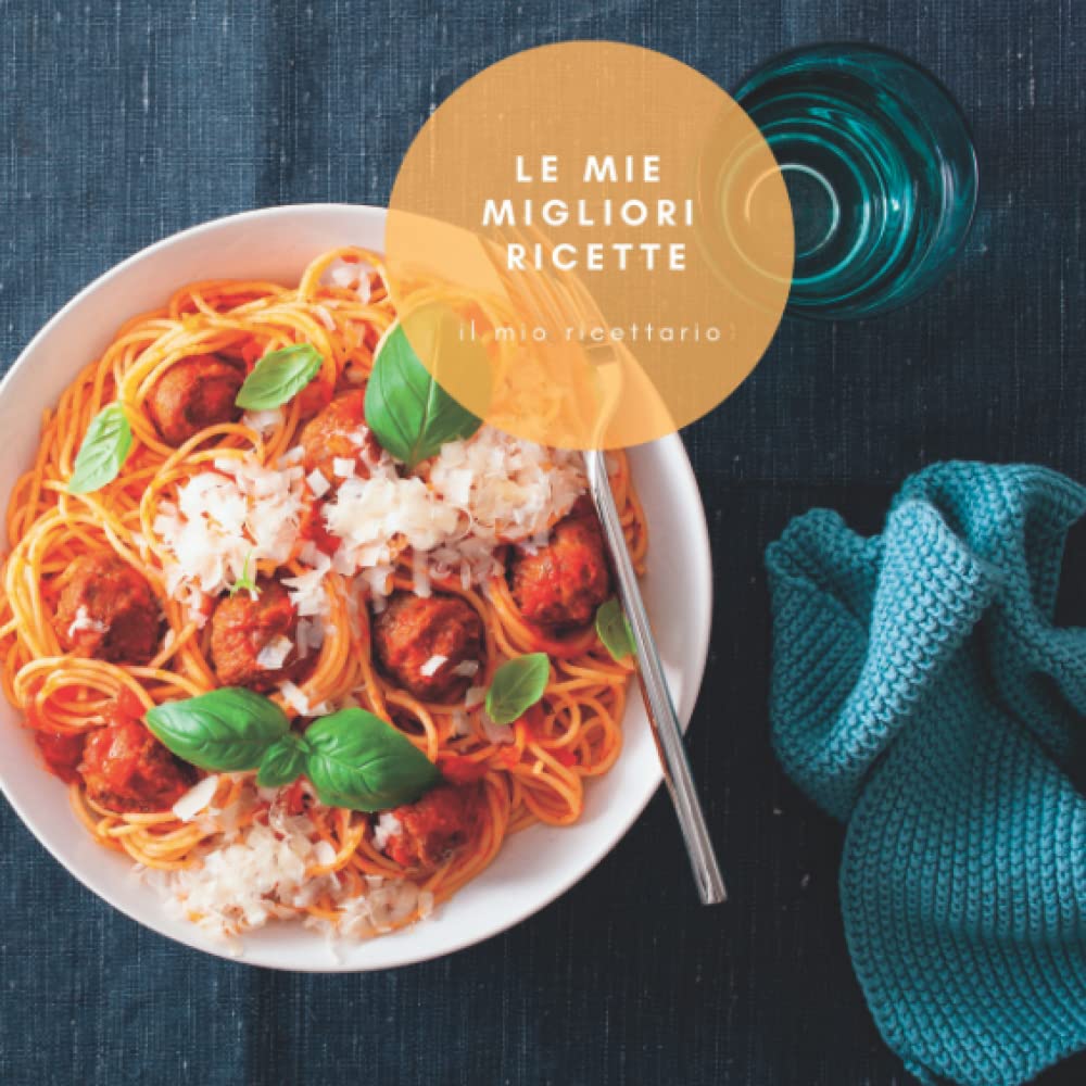 Le mie migliori ricette: Bellissimo libro vuoto | Quaderno di cucina bianco | Scrivi i tuoi piatti preferiti Cooking & Enjoying