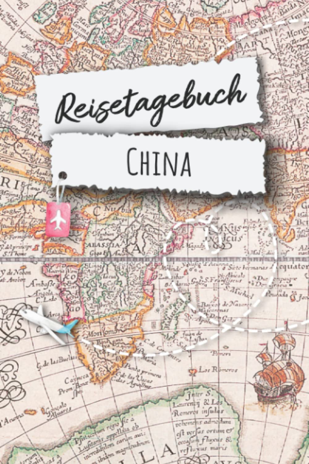 Reisetagebuch China: China Asien Urlaubstagebuch, Reise,Urlaubsreise Logbuch für 40 Reisetage für Reiseerinnerungen und Sehenswürdigkeiten,Rundreise ... Geschenk Notizbuch, Abschiedsgeschenk book
