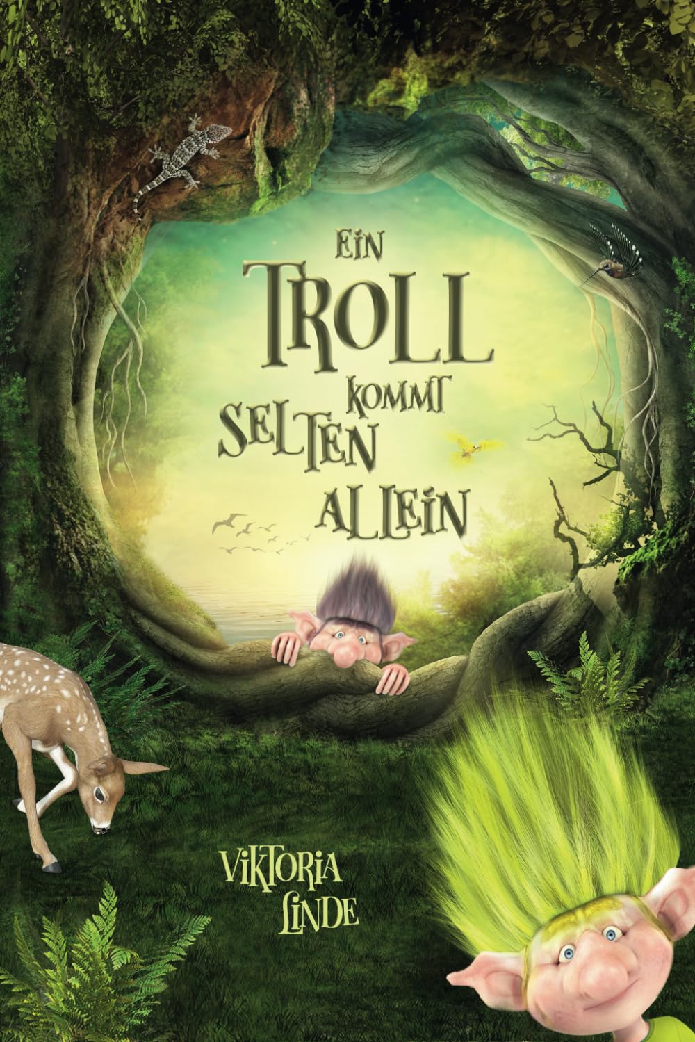 Ein Troll kommt selten allein: Ein spannendes Kinderbuch für Mädchen und Jungen ab 7 Jahren zum Vorlesen und Selberlesen. (Abenteuer mit dem kleinen Troll, Band 1) Manga