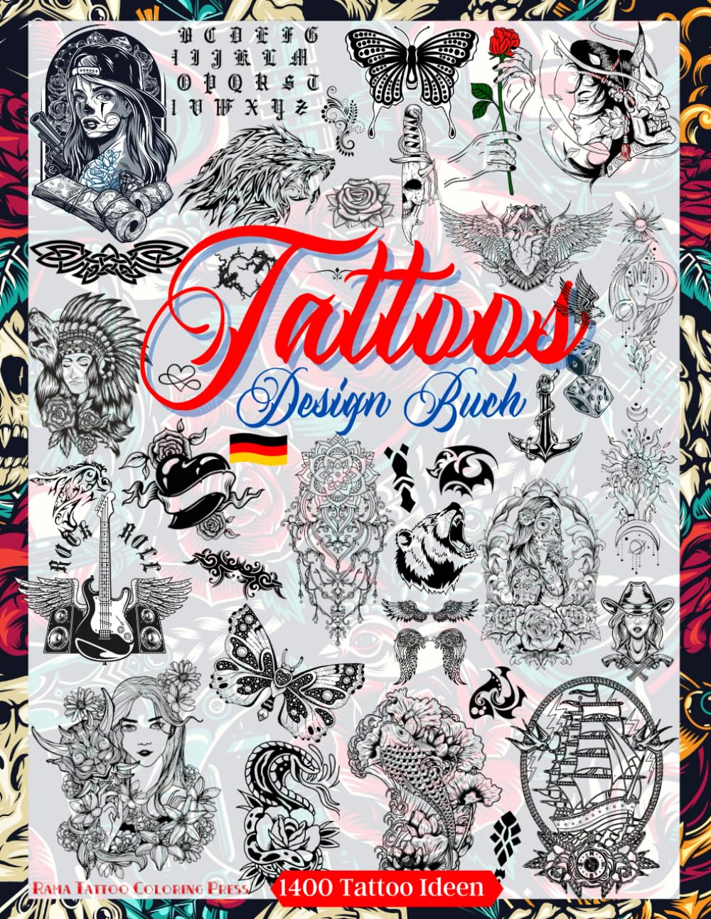 Tattoo Design Buch: Über 1400 Tattoo-Designs für echte Tätowierer, Profis und Amateure. Originelle, moderne Tattoo Designs, die Sie zu minimalen und ... Inspirationsquelle für dein erstes Tattoo. book