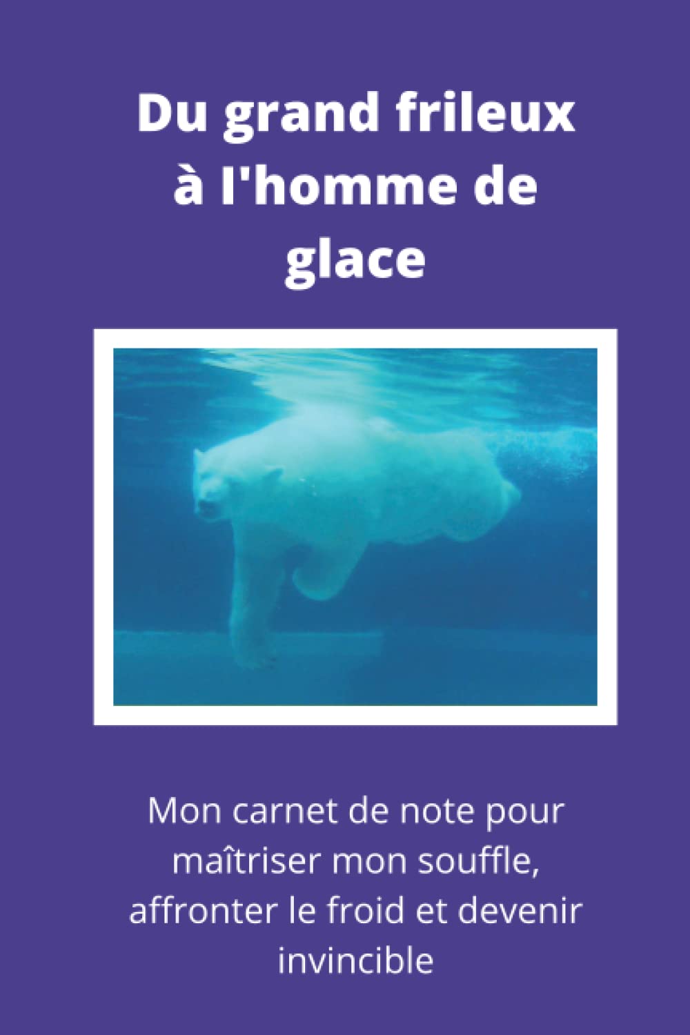 Du grand frileux à l'homme de glace: Le carnet de note pour pratiquer la méthode Wim Hof book