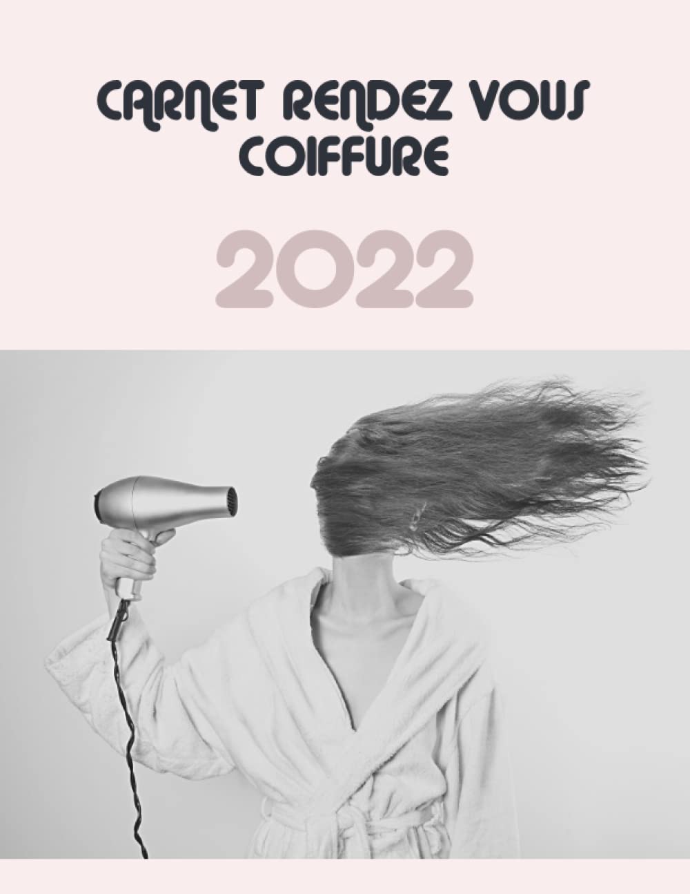Carnet rendez vous coiffure 2022: Suivre son activité de coiffure professionnelle 52 semaines book