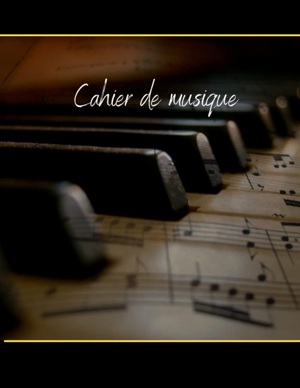 Cahier de musique: 200 pages | Livre de composition musicale | Exercices musicaux ! 12 portées par page book