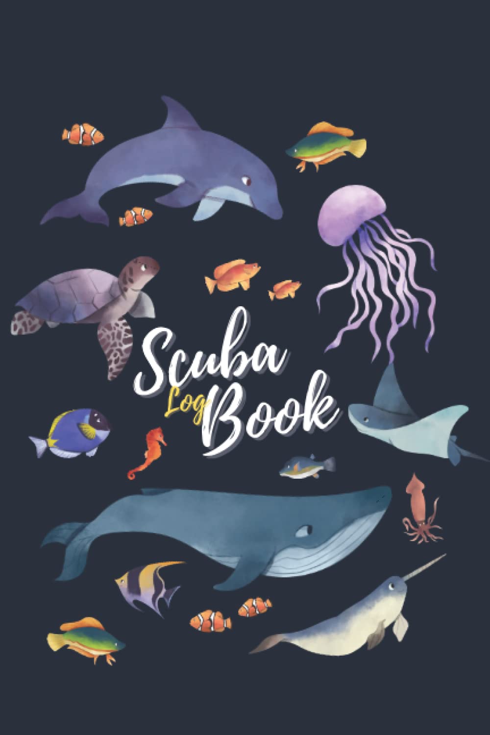 Scuba Diving Log Book: Dive log book, SSI, PADI Dive Log , Track & Record 100+ Dives, Mini Size 6X9" Action & Adventure