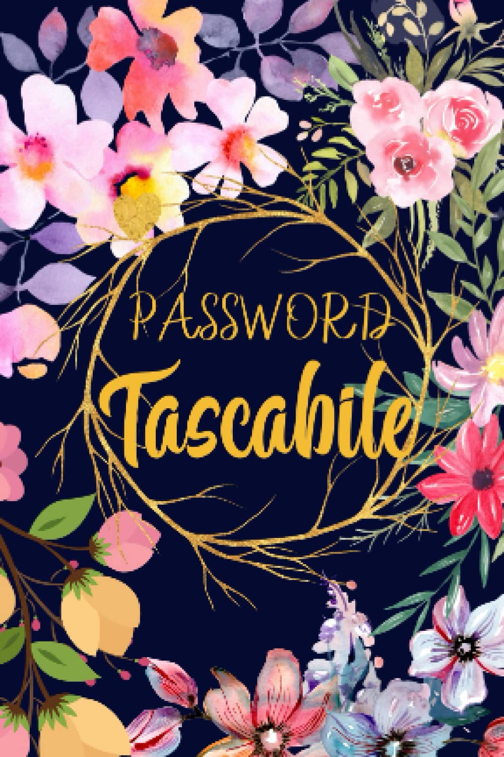 Password Tascabile: Dimensioni (10 x 15 cm) - (4 x 6 pollici) book