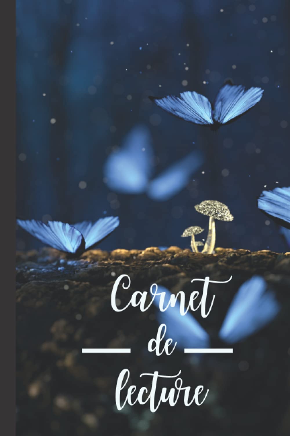 Carnet de lecture: Journal de bord pour mes livres | 110 fiches de lecture | enfant, étudiant ou adulte | papillons book