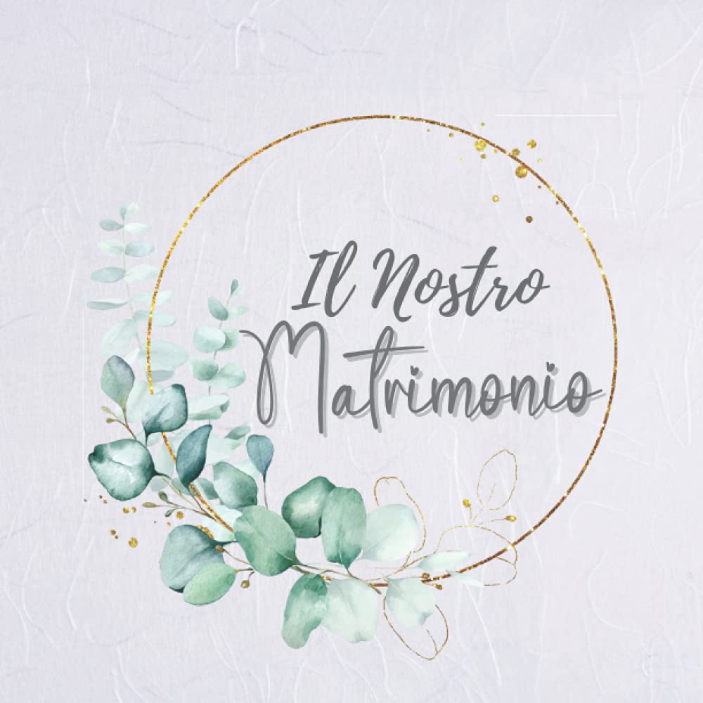 Guest Book Matrimonio: Libro degli ospiti matrimonio. Idea regalo per sposi. Album fotografico, pagine bianche per dediche invitati, polaroid e photo booth. Ricordo, accessorio e decorazione Italiano book