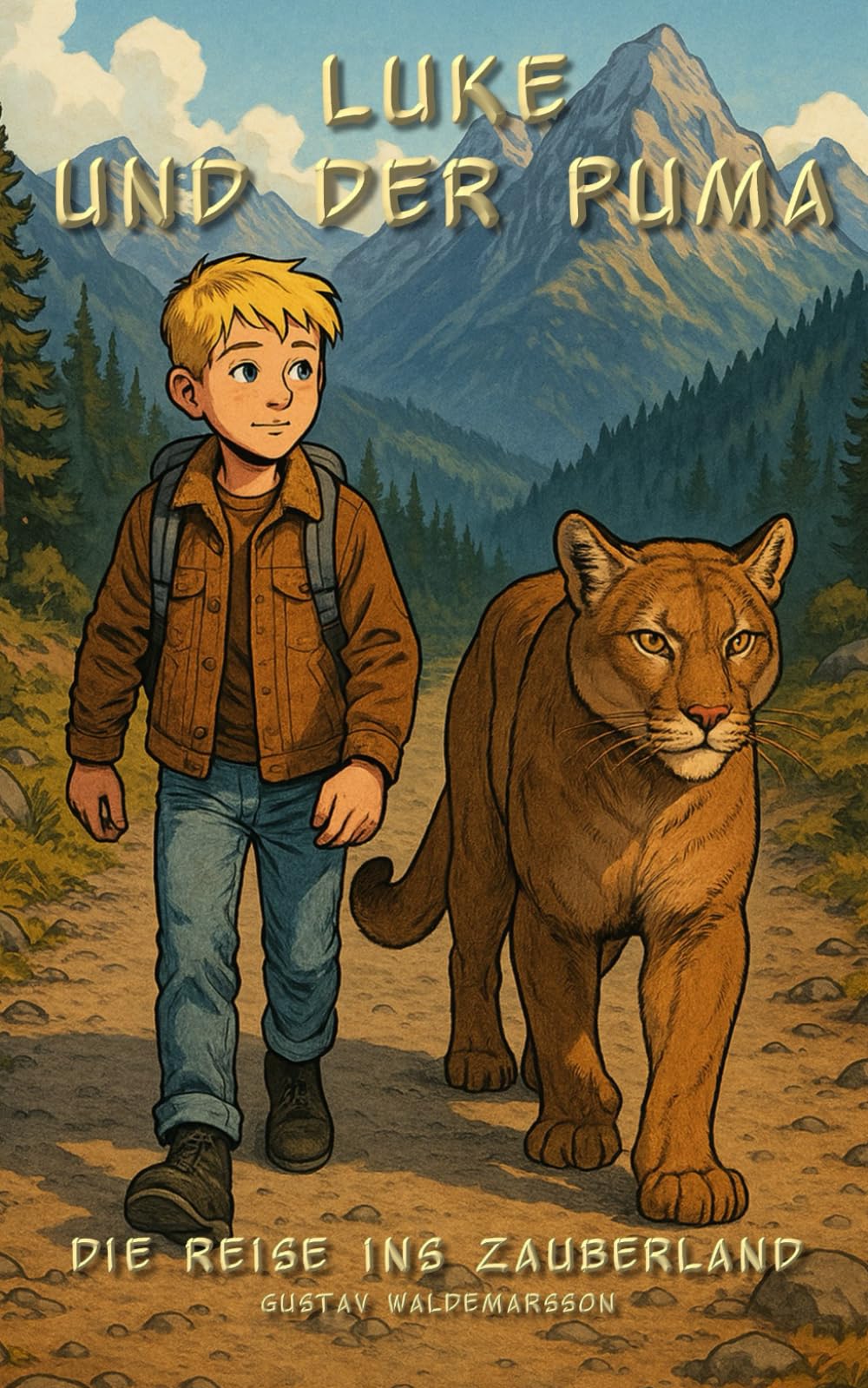 Luke und der Puma: Die Reise ins Zauberland Manga