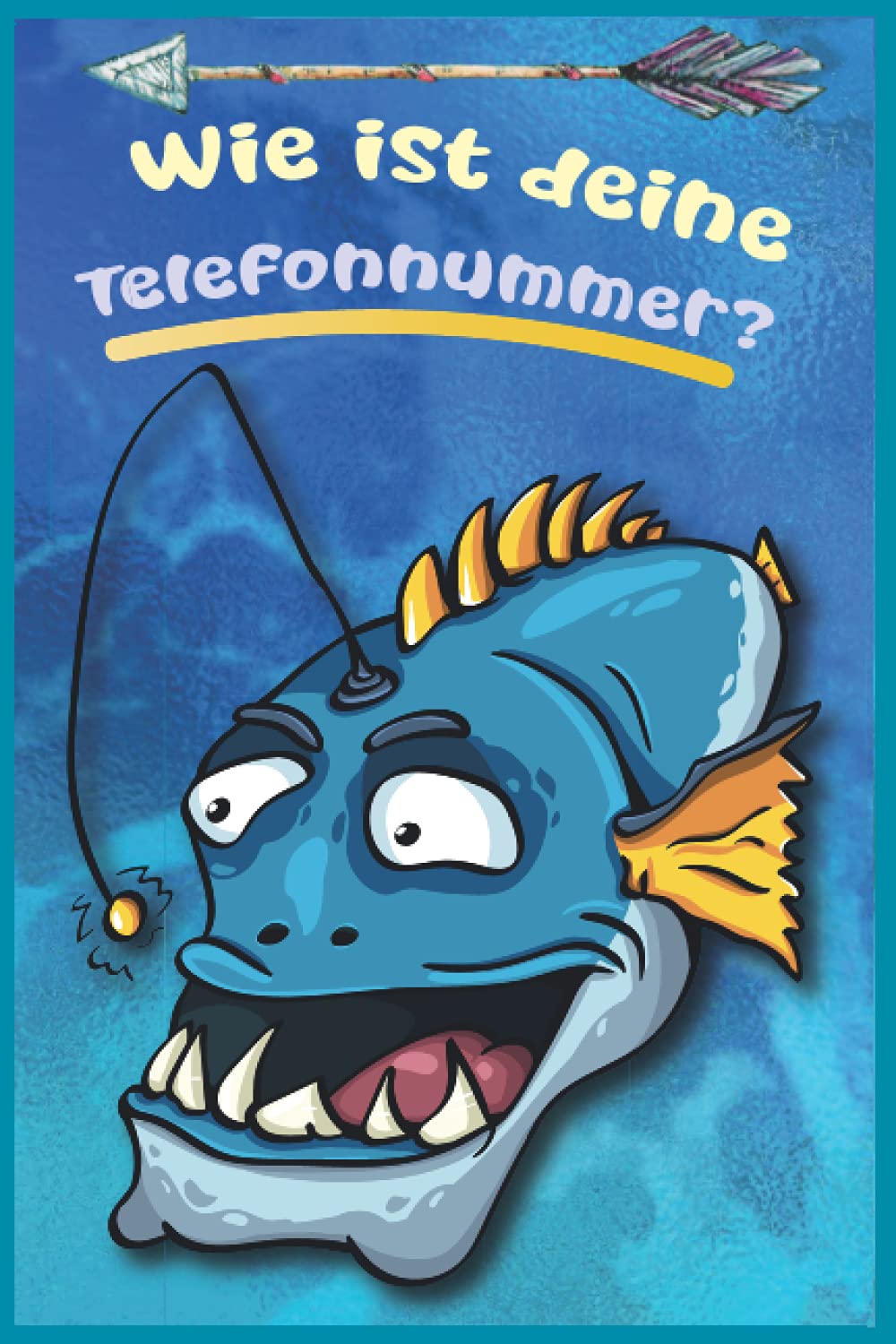 Telefonregister: Rufnummer mit Geburtstagskalender - Adressbuch Blau Fisch mit Abc Register | Adressbuch Telefonbuch Große Schrift Business, Finance & Career