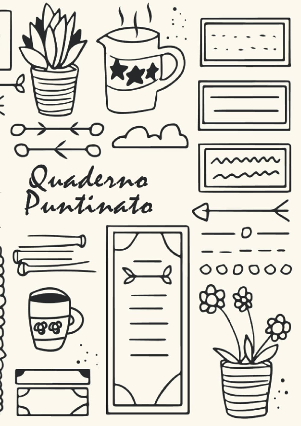 Quaderno Puntinato A4: Taccuino con pagine puntinate, 110 pagine numerate e un sommario | Blocco per appunti e disegni, Calligrafia, lettering ... per adulti e bambini | Griglia a puntini | Formato A4 Mathematics