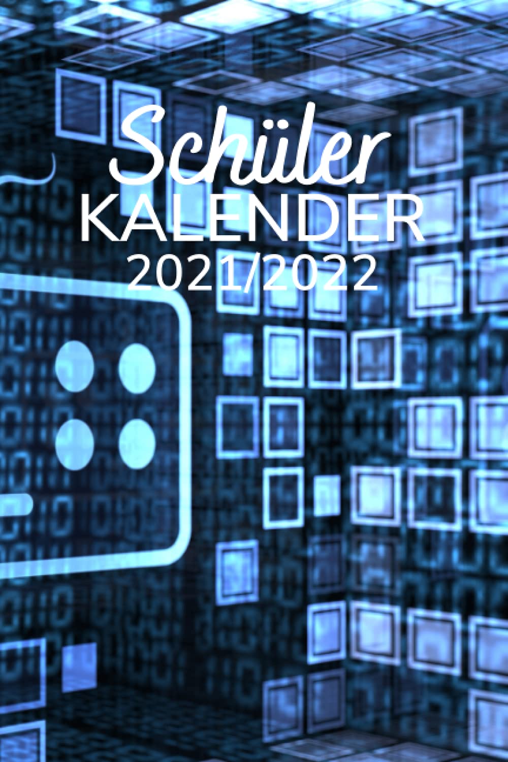 Schülerkalender: 1 Woche auf 2 Seiten | September 2021 bis August 2022 | Studienplaner Jungen , hausaufgabenheft 2021/2022 , Organizer , Gamer Design Cover Manga
