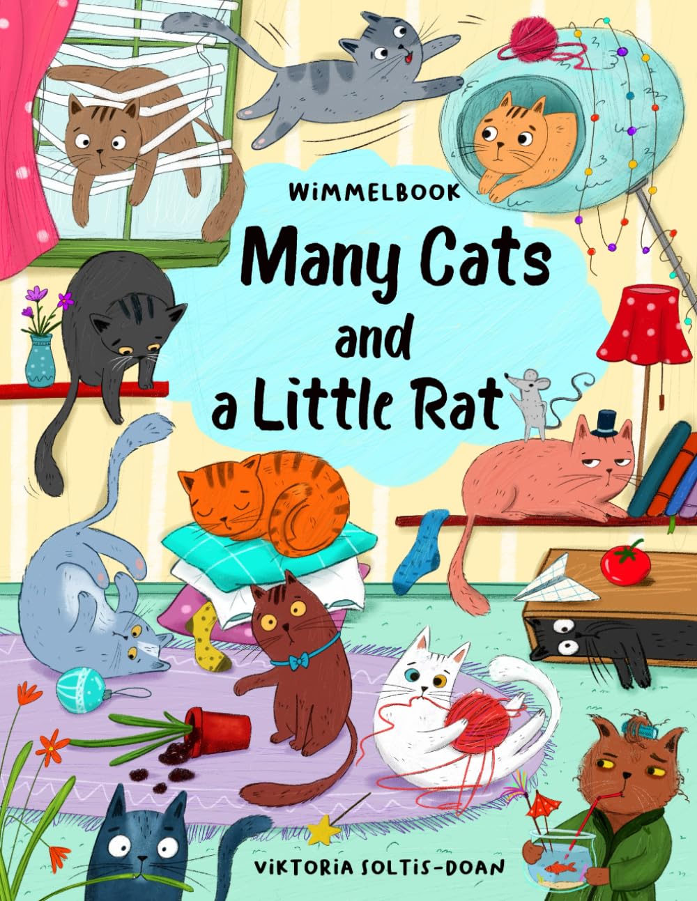 Many Cats and a Little Rat: Big Wimmelbook (Seek & Find) Novels & Short Stories