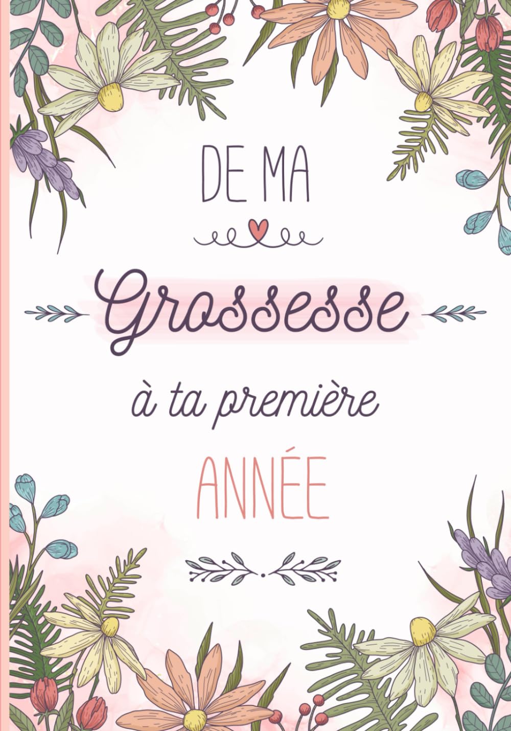 Mon livre de grossesse: De la grossesse à la première année de bébé – Cadeau idéal pour future maman – 122 pages en COULEUR Memories