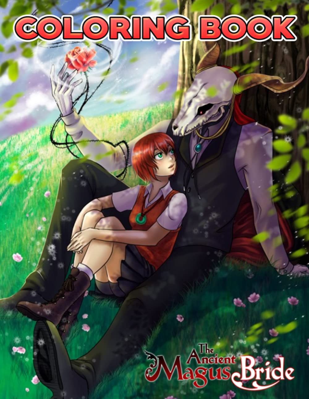 The Ancient Magus Bride Coloring Book: A Fabulous Coloring Book For Fans of All Ages With Several Images Of The Ancient Magus Bride. One Of The Best Ways To Relax And Enjoy Coloring Fun. Contemporary literature Books