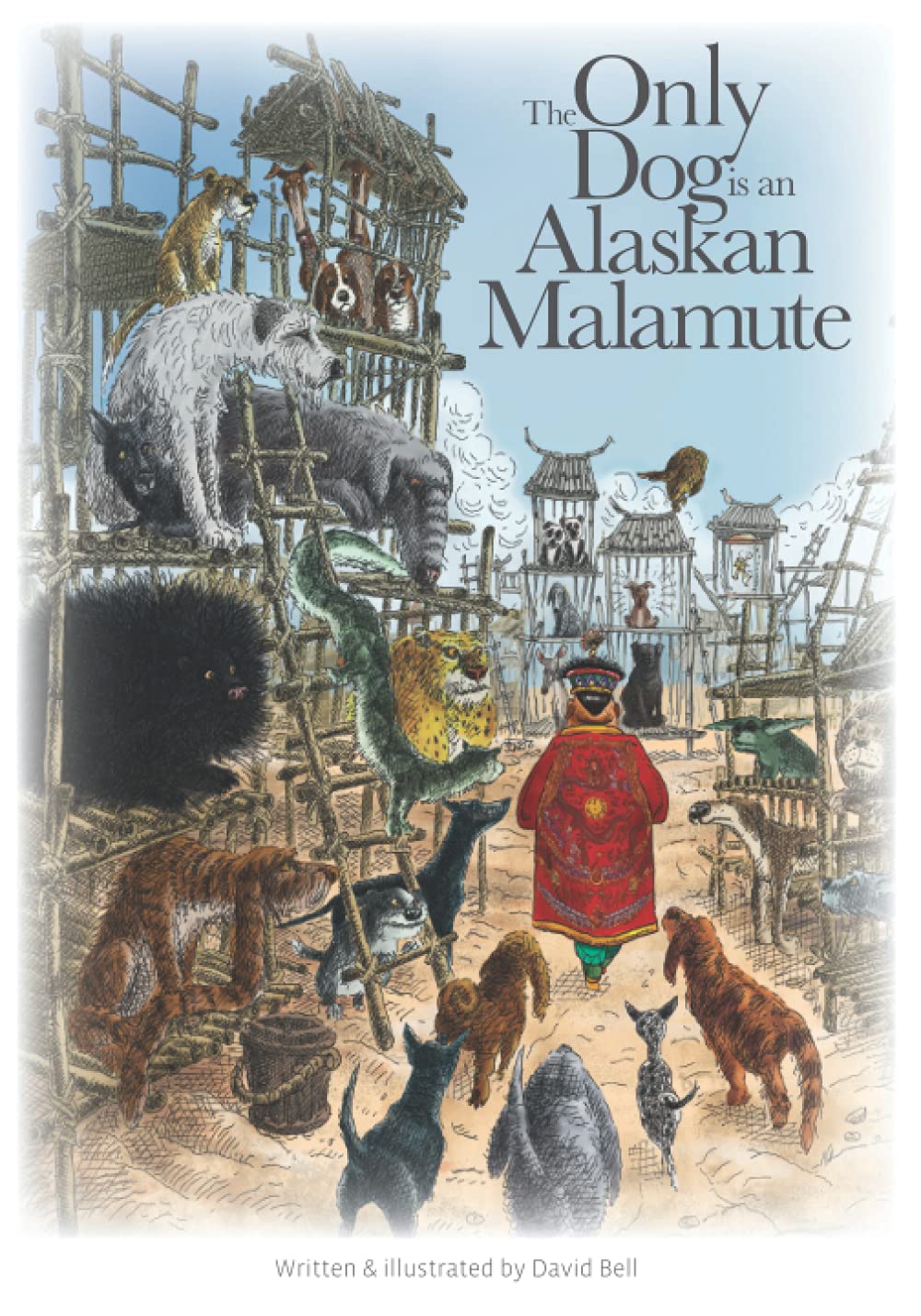 The Only dog is an Alaskan Malamute book