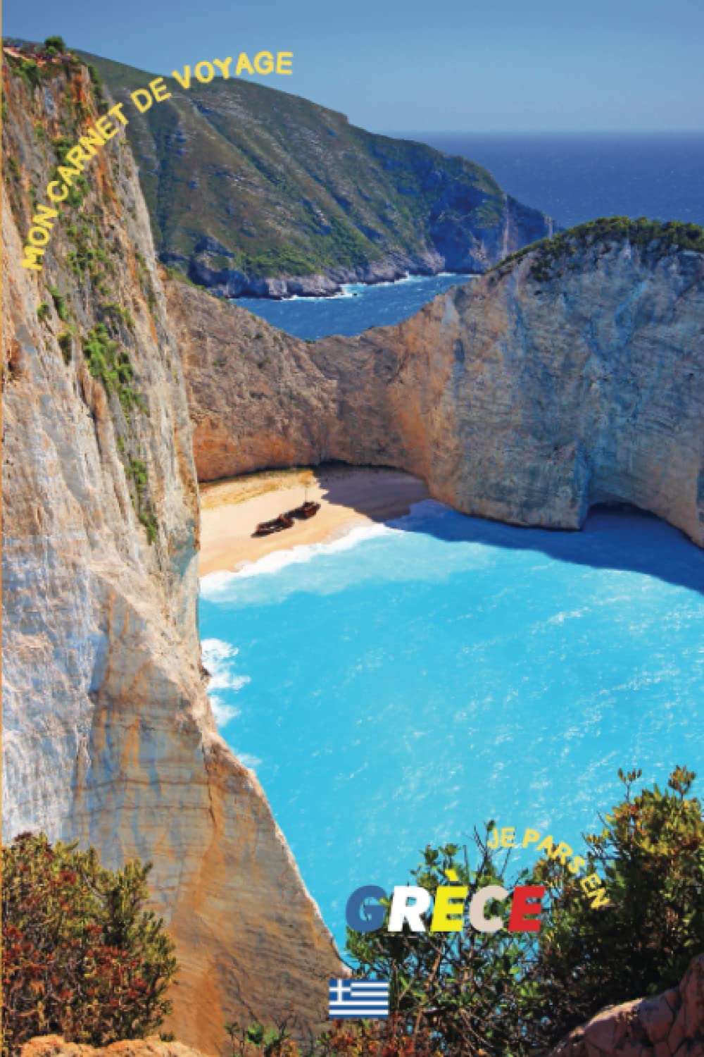 Mon carnet de voyage je pars en Grèce: Carnet de voyage à remplir. La Grèce, le coup de cœur du voyage à faire en méditerranée - Sauvegarder vos ... - 117 pages - format 6X9 - Version couleur book