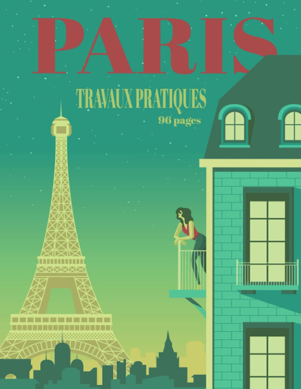 TRAVAUX PRATIQUES 96 pages: cahier travaux pratiques, petits carreaux 96 pages (21,59cm x 27,94 cm). book