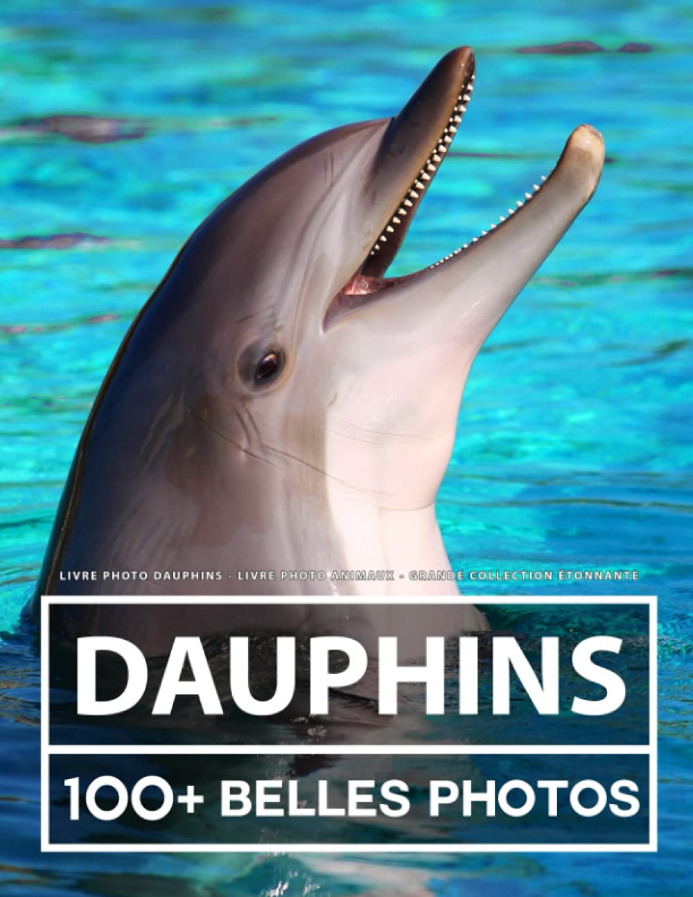 Livre Photo Dauphins - Livre Photo Animaux - Grande Collection Étonnante: 100 Belles Photos Dans Ce Fantastique Livre De Dauphin - Pour Enfants Et Adultes Nature & Animals