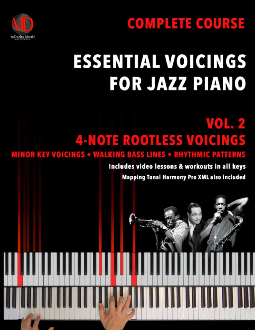 Essential Voicings for Jazz Piano Vol.2: 4-note Rootless Voicings Sheet Music