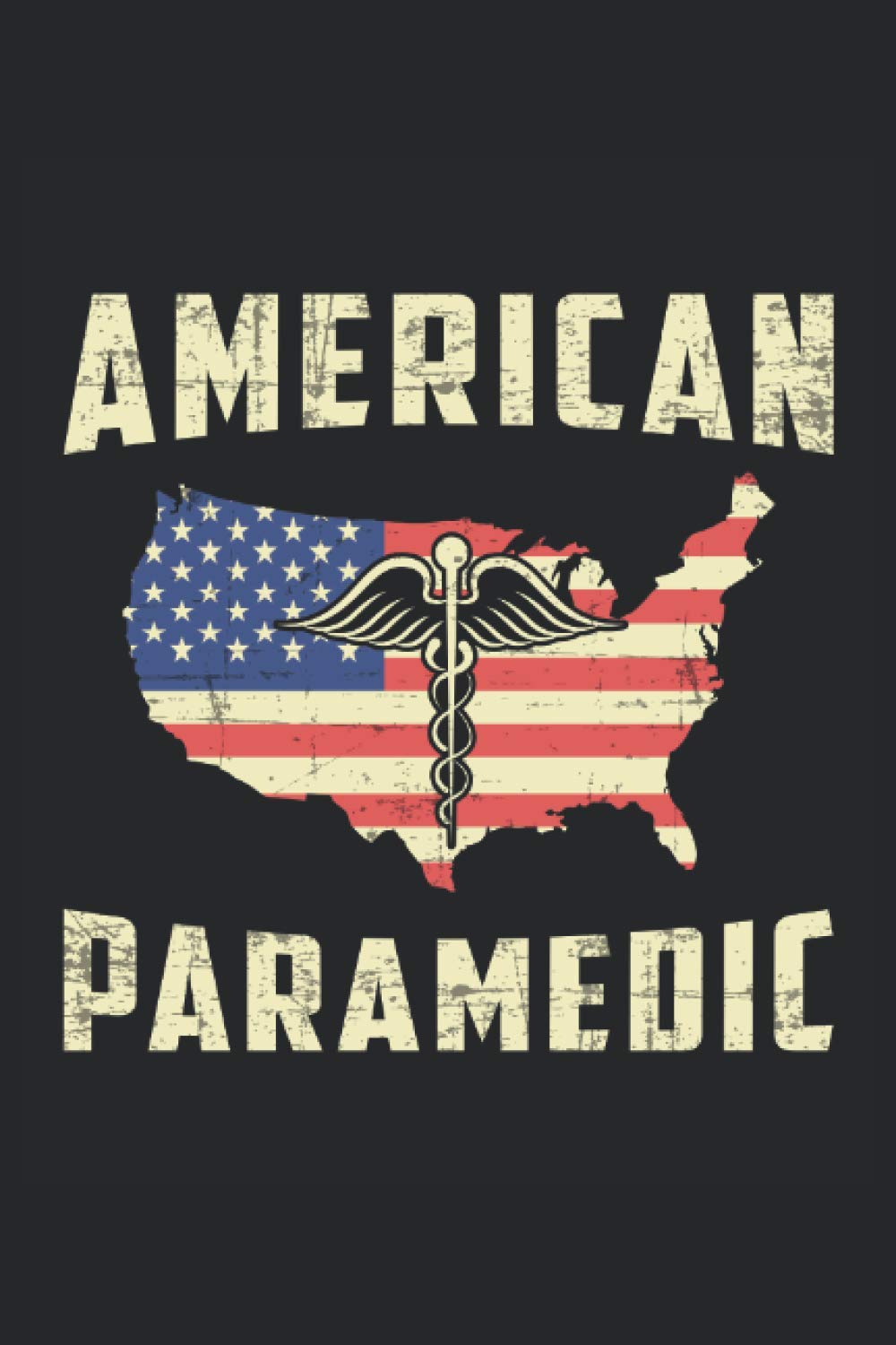 AMERICAN PARAMEDIC: Address Book and Password Keeper Address Book Alphabetical Tabs (6x9 inches) with 120 pages in the Paramedic Emt Ems Medical Nurse Emergency Design Books