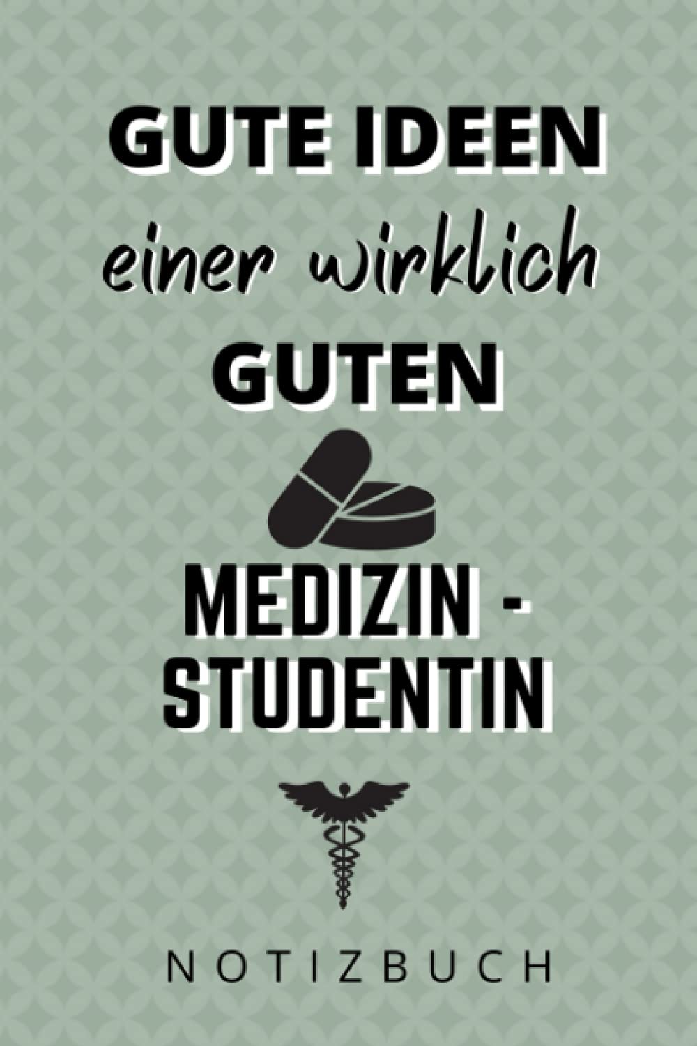 GUTE IDEEN EINER WIRKLICH GUTEN MEDIZIN-STUDENTIN NOTIZBUCH: A5 Notizbuch liniert| Mediziner | Studienplaner| Medizin Studium | Geschenkidee | Studenten Gadgets Medicine