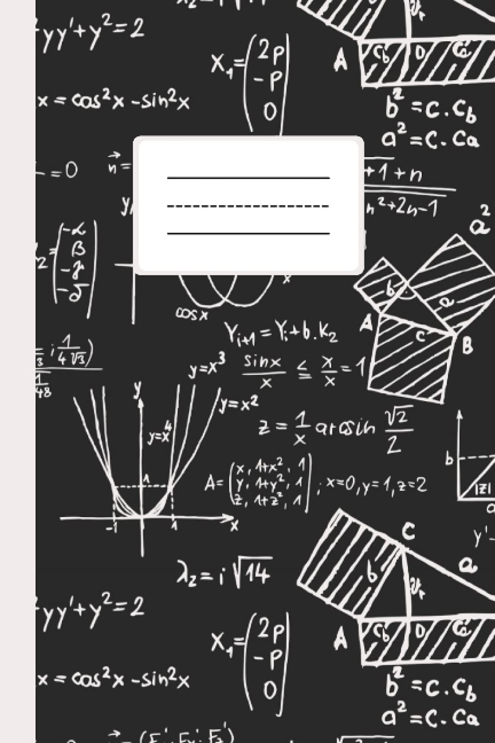 Mathematik Notizbuch: Kariertes A5 Notizheft für Mathematiker & Naturwissenschaftler - Heft für Uni, Schule, Arbeit book