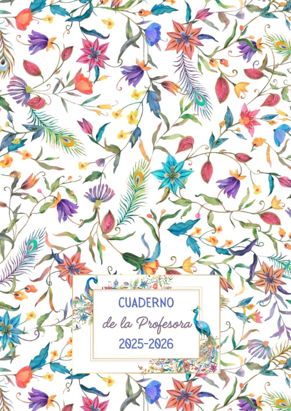 Cuaderno de la Profesora: Planificador de clases - Visión de la semana completa en dos páginas book