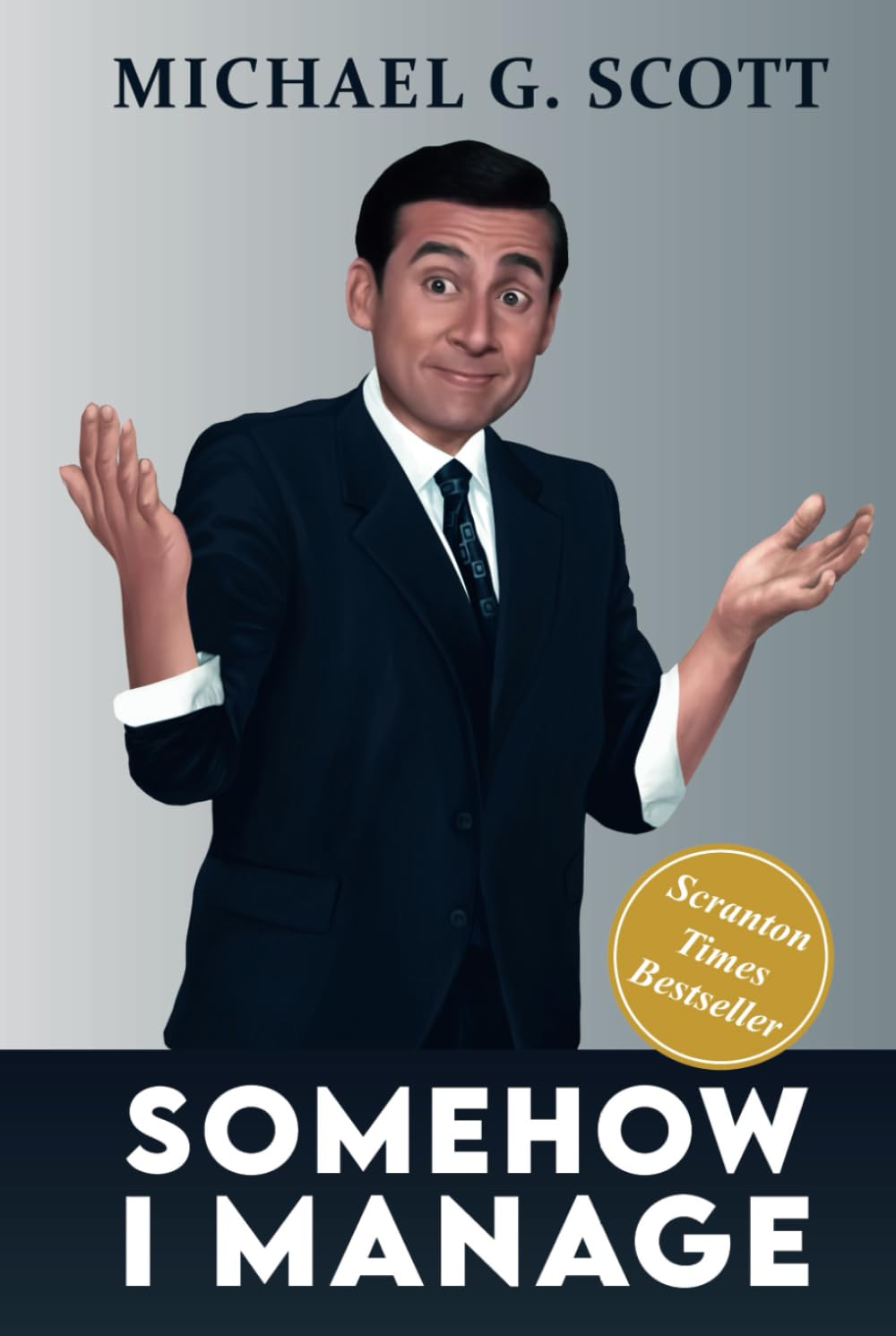 Somehow I Manage: A Notebook for all Managers and fans of the Office Business, Finance & Career
