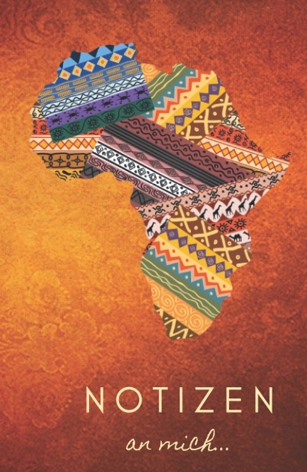 Notizbuch A5 Afrika: Notizen an mich. Notizbuch A5 über 100 linierte Seiten. Tagebuch. Dankbarkeitstagebuch. Traumbuch. book