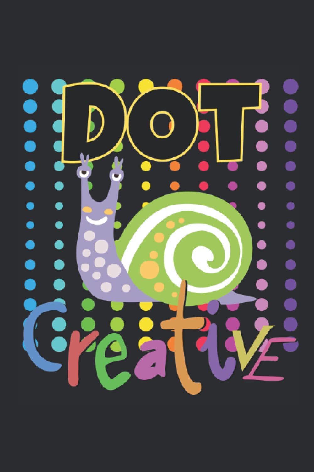 Dot Creative: College Ruled Journal For Writing, Lined Paper Notebook 6 x 9 inches - 120 pages, Trendy Notebooks For Journaling, Note Taking And Planning, Notebook To Write In With Lines Essays & Short Stories