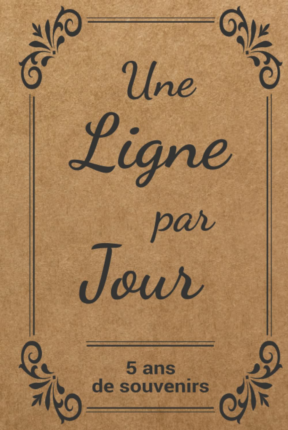 Une ligne par jour | 5 ans de souvenirs: Journal intime pour noter 5 ans de réflexion. Un cadeau original pour un anniversaire, noel, fête des mères ... de travail, ami(e), maîtresse, prof, nounou Memories