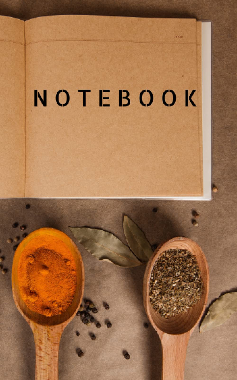 Notebook: Cookery Notebook. 120 lined 8x5 pages, with cookery graphic. book