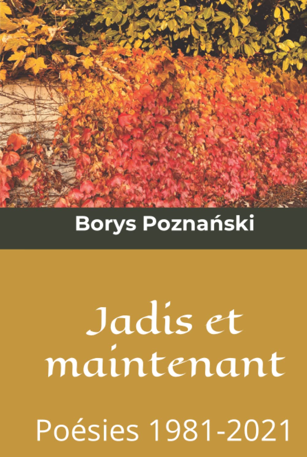Jadis et maintenant: Poésies 1981-2021 book