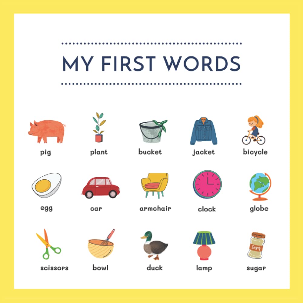 My First Words: Toddler's First Words | Speech Therapy For Toddlers | Learning Book For 1-3 Years Old | Modern Montessori | Gifts For 1 Year Old book