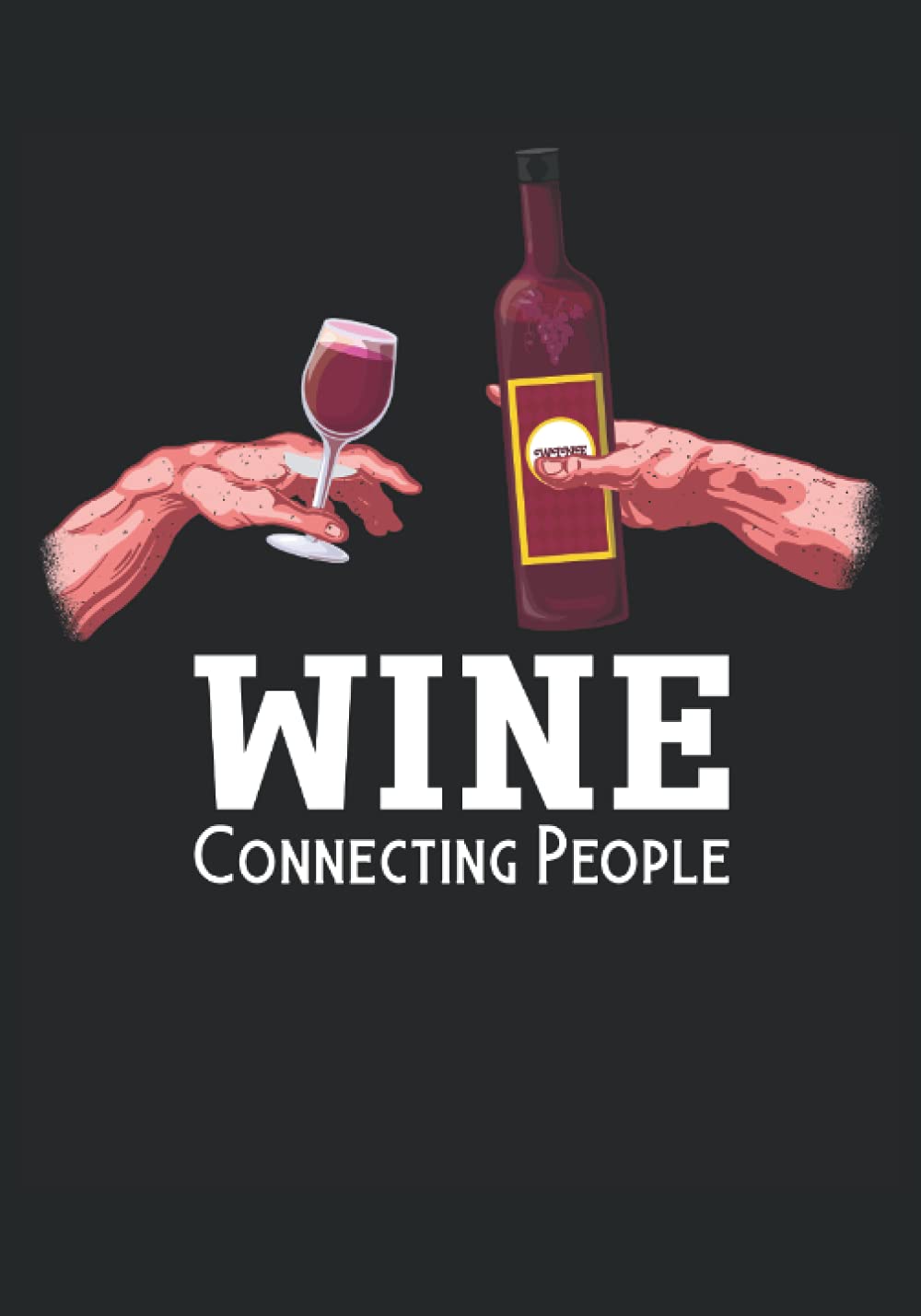 2022 Premium Planner - Création d'Adam - Michel-Ange buvant du vin: Un agenda de format journal (7 x 10 pouces) avec 130 pages. book