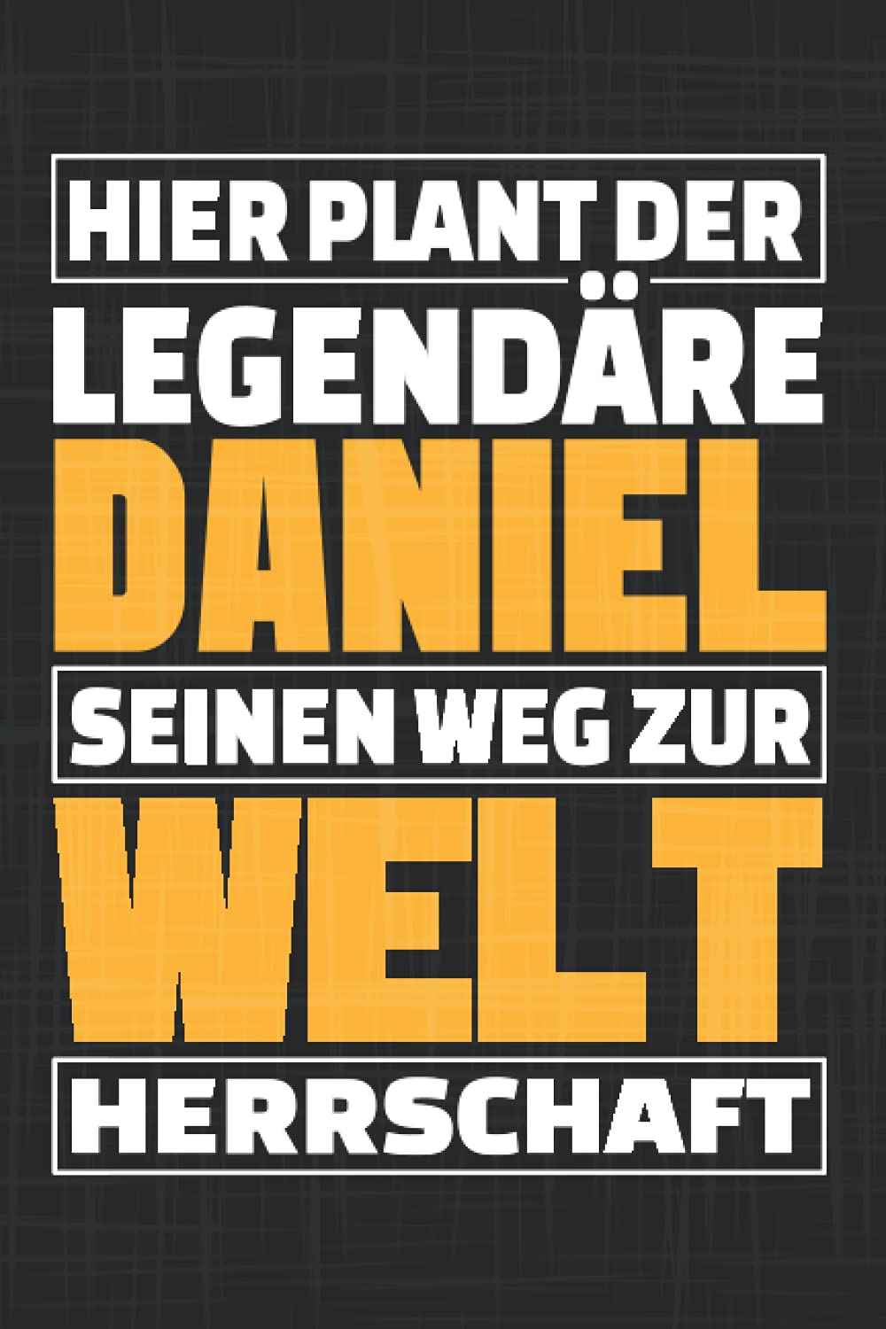 Daniel: Personalisierter Kalender & Planer 2022 / Vorname Daniel / 156 Seiten / Softcover / A5 Books