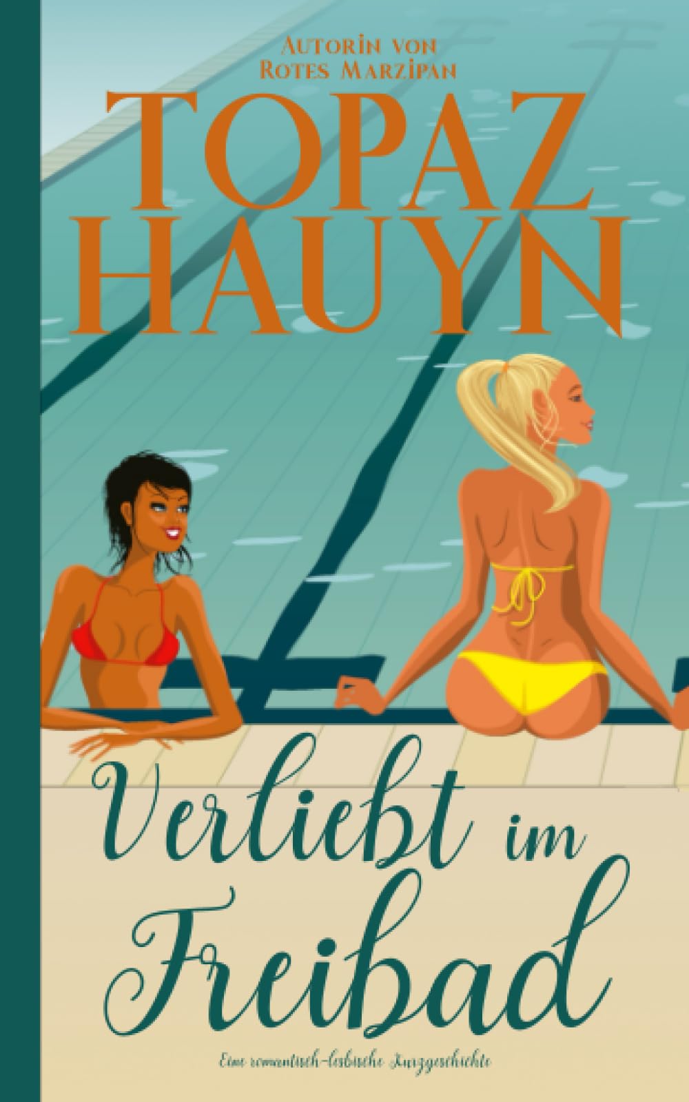 Verliebt im Freibad: Eine lesbisch-romantische Kurzgeschichte (FF Meet Cute) LGBTQ+
