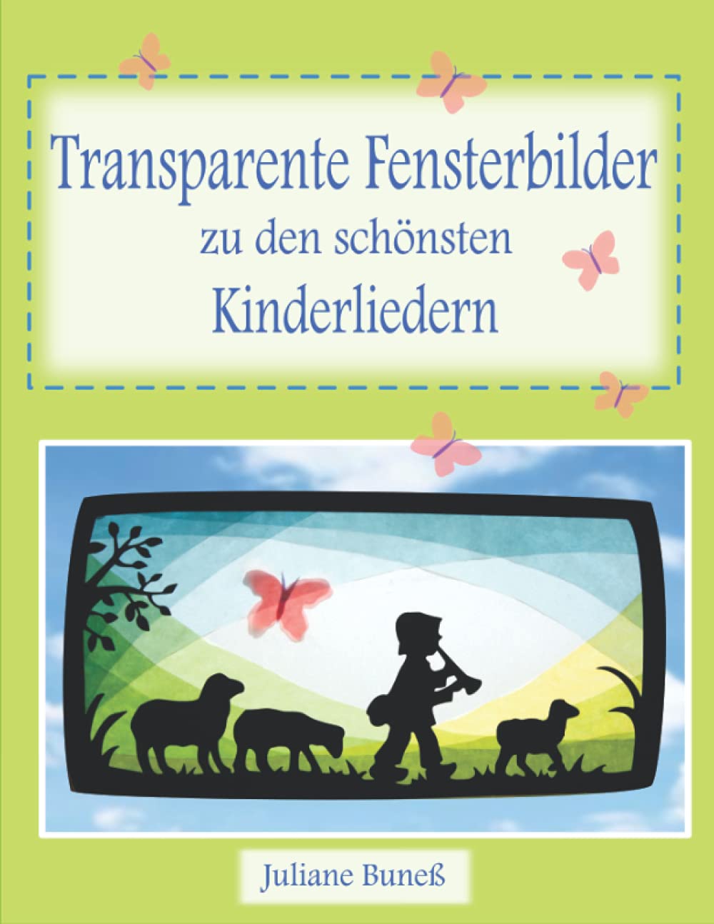 Transparente Fensterbilder zu den schönsten Kinderliedern Hobbies & Crafts