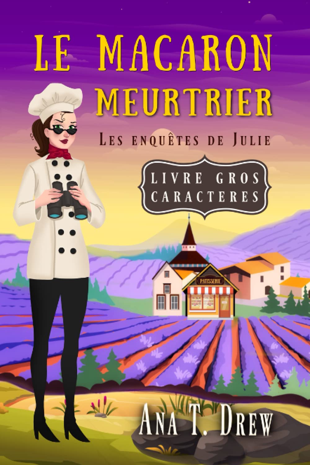 Le macaron meurtrier: Un polar cosy, livre gros caractères Cosy Mystery & Humour