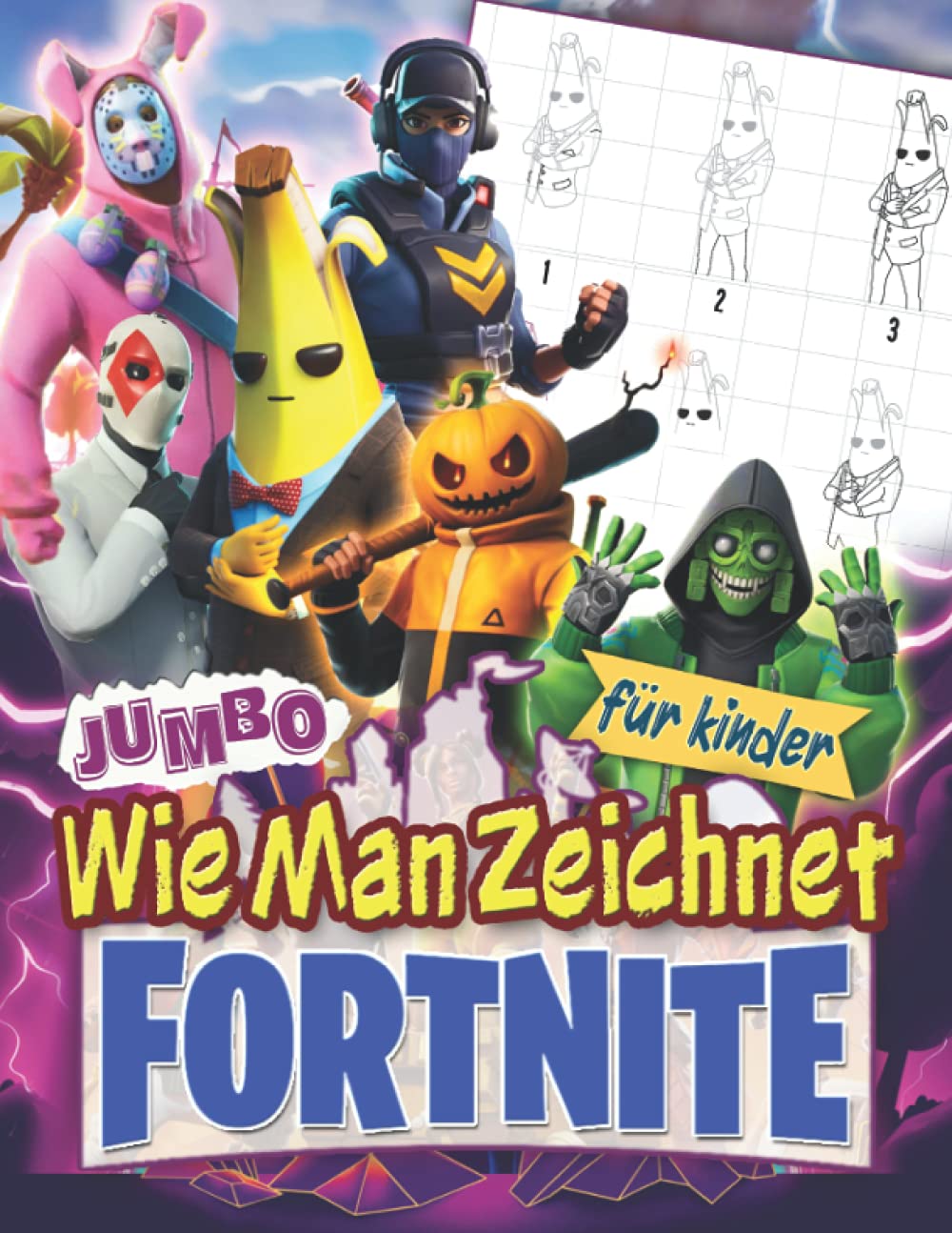 Fórtnite Wie Man Zeichnet: Fórtnite Zeichnung Buch Für Kinder Schritt für Schritt-Zeichnungen Novels & Short Stories