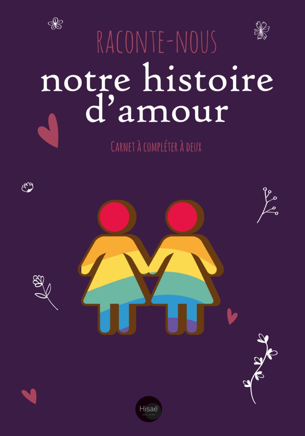 Raconte Nous Notre histoire d'Amour: Carnet à compléter à deux lgbt | Cadeau pour les couples femmes amoureux la Saint Valentin Anniversaire Mariage Noel book